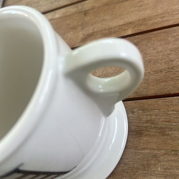 Anthropologie M Monogram Drinking Mug - Picture 2 of 5